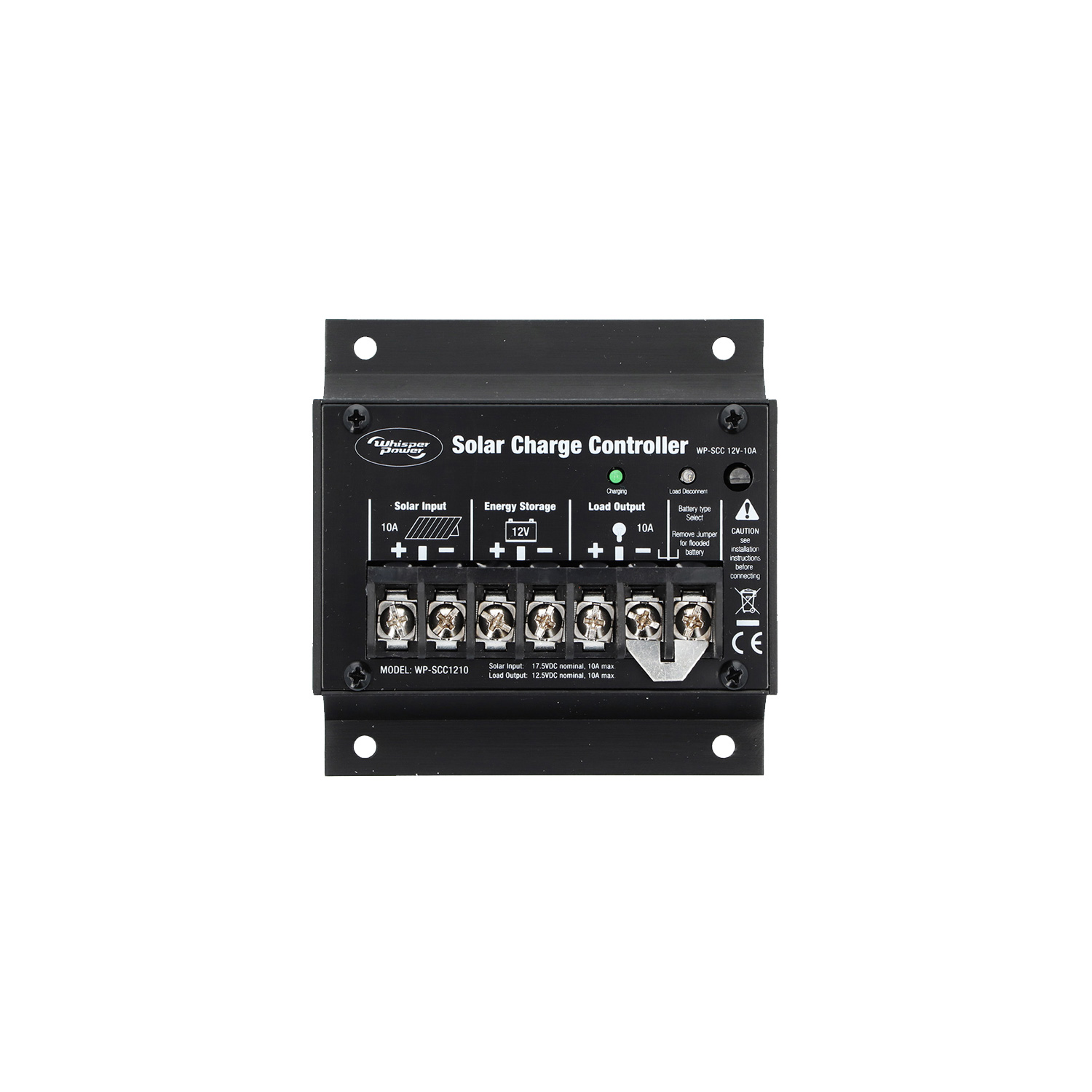 Meet the WhisperPower Solar Charge Controller PWM 12 V - 10 A