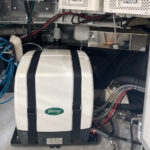 piccolo 6 diesel generator in engine room yacht