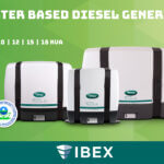 IBEX 2024 Mack Boring booth with diesel generators