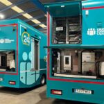 Ufficio mobile con sistema energetico sostenibile e versatile